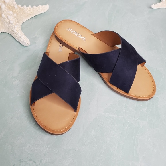 soda criss cross sandals